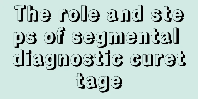 The role and steps of segmental diagnostic curettage