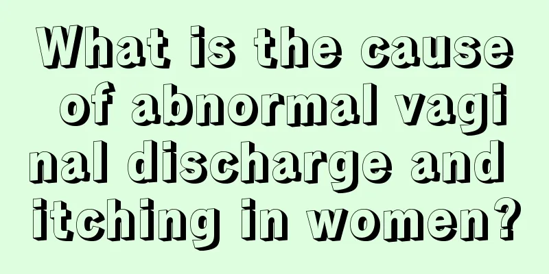 What is the cause of abnormal vaginal discharge and itching in women?