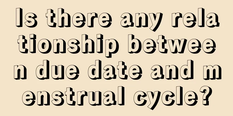 Is there any relationship between due date and menstrual cycle?