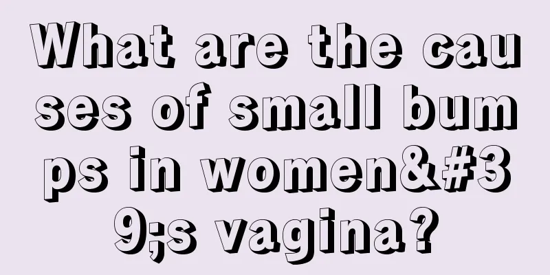 What are the causes of small bumps in women's vagina?