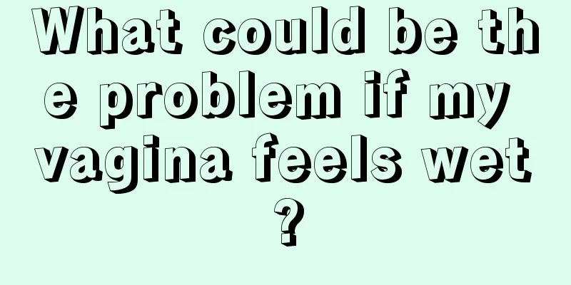 What could be the problem if my vagina feels wet?