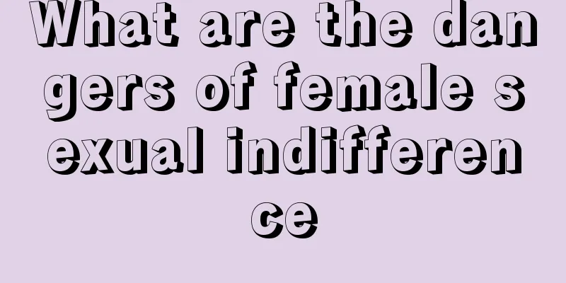 What are the dangers of female sexual indifference