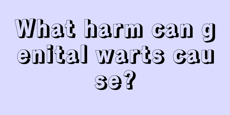 What harm can genital warts cause?