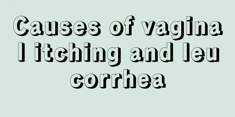 Causes of vaginal itching and leucorrhea