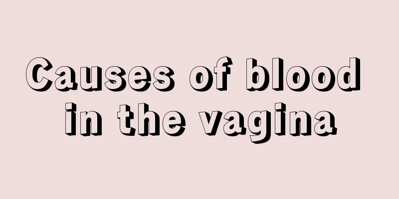 Causes of blood in the vagina