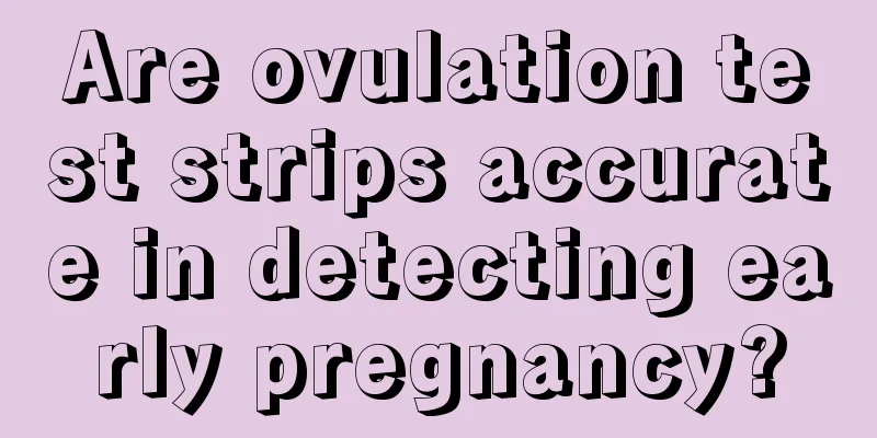 Are ovulation test strips accurate in detecting early pregnancy?