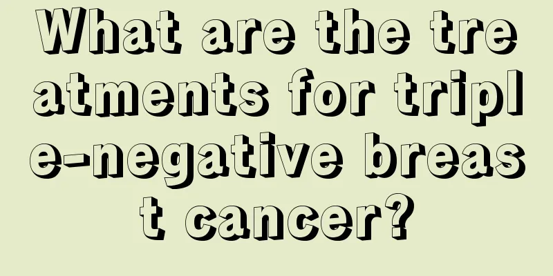 What are the treatments for triple-negative breast cancer?