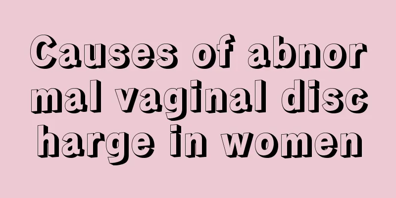 Causes of abnormal vaginal discharge in women