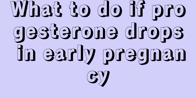 What to do if progesterone drops in early pregnancy