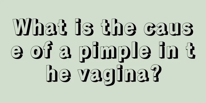 What is the cause of a pimple in the vagina?