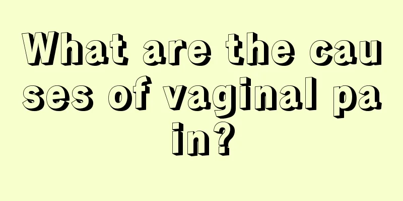 What are the causes of vaginal pain?