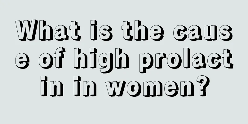 What is the cause of high prolactin in women?