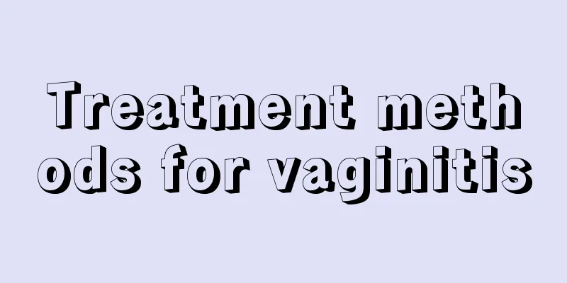 Treatment methods for vaginitis