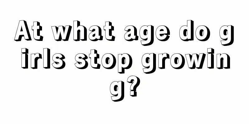 At what age do girls stop growing?