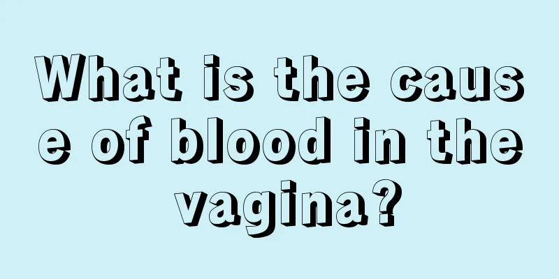 What is the cause of blood in the vagina?