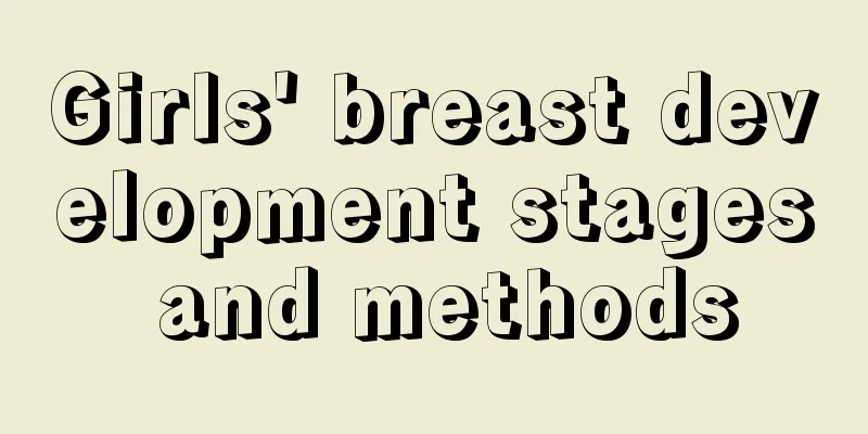 Girls' breast development stages and methods