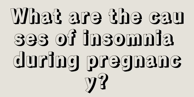 What are the causes of insomnia during pregnancy?