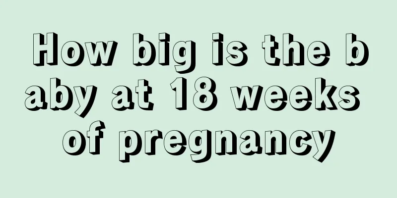 How big is the baby at 18 weeks of pregnancy