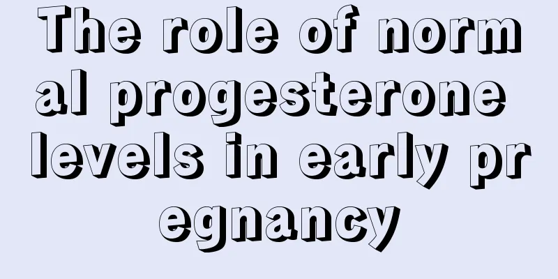 The role of normal progesterone levels in early pregnancy