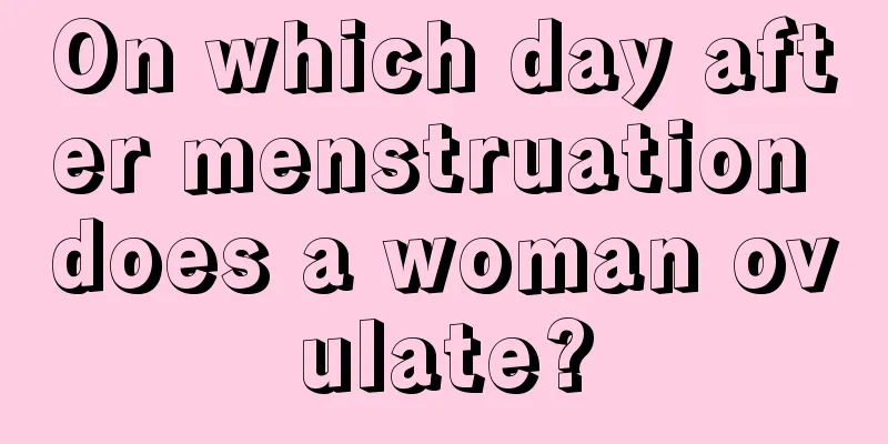 On which day after menstruation does a woman ovulate?