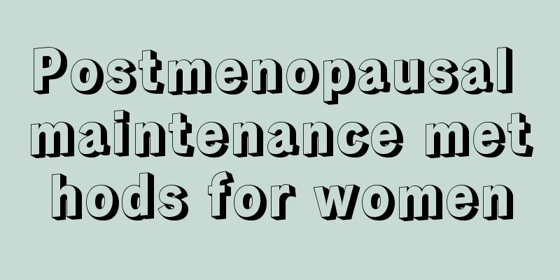 Postmenopausal maintenance methods for women