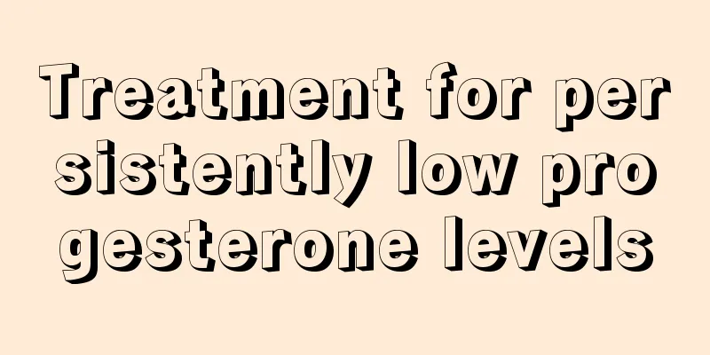 Treatment for persistently low progesterone levels