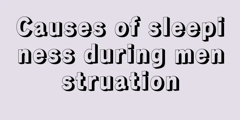 Causes of sleepiness during menstruation