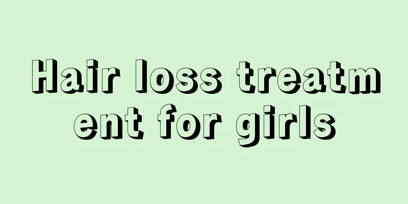 Hair loss treatment for girls