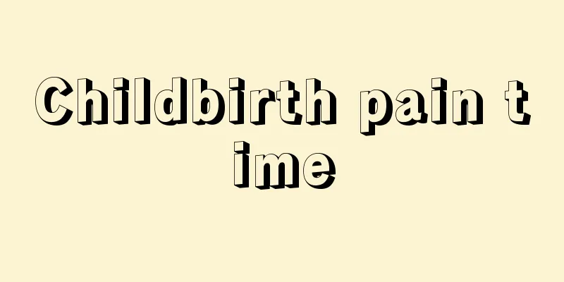 Childbirth pain time