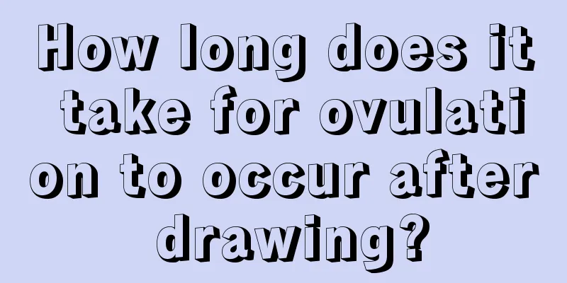 How long does it take for ovulation to occur after drawing?