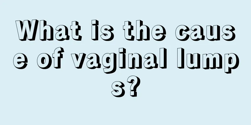 What is the cause of vaginal lumps?