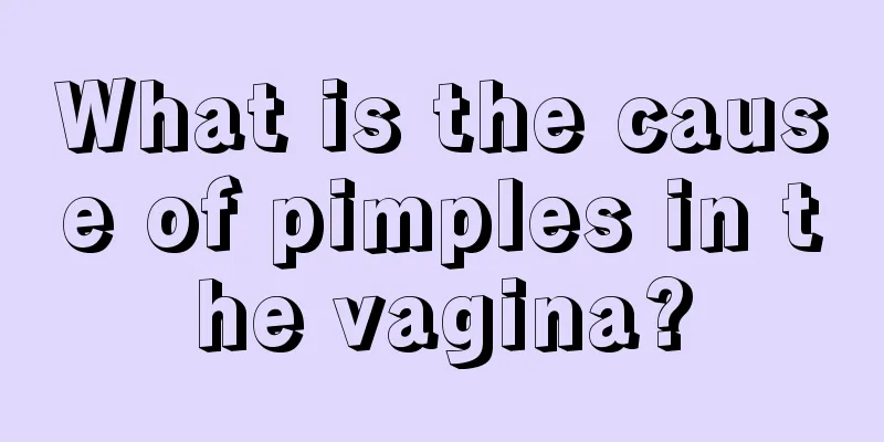 What is the cause of pimples in the vagina?