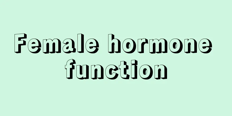 Female hormone function