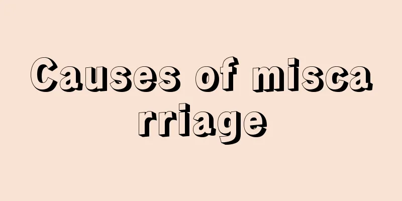 Causes of miscarriage