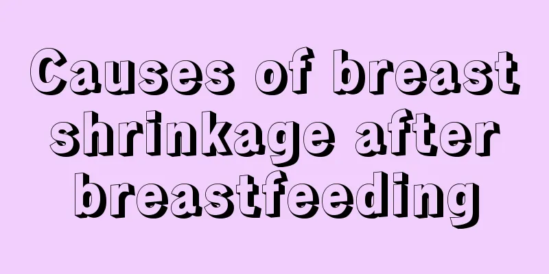 Causes of breast shrinkage after breastfeeding