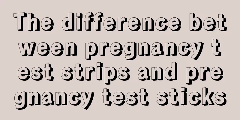 The difference between pregnancy test strips and pregnancy test sticks