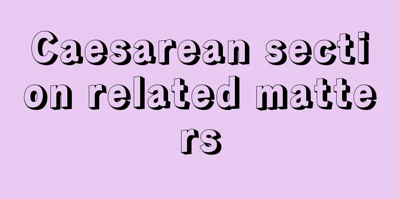 Caesarean section related matters