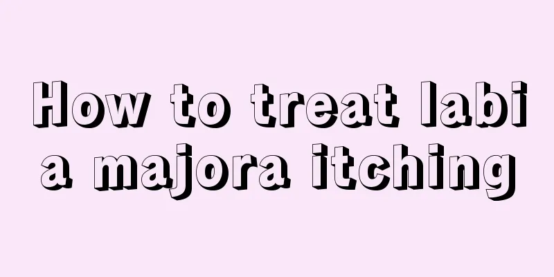 How to treat labia majora itching