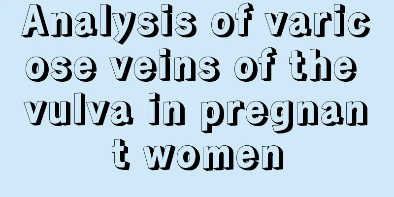 Analysis of varicose veins of the vulva in pregnant women