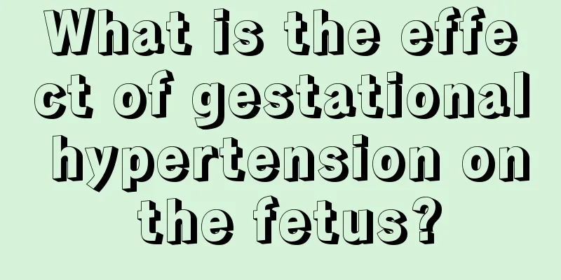 What is the effect of gestational hypertension on the fetus?