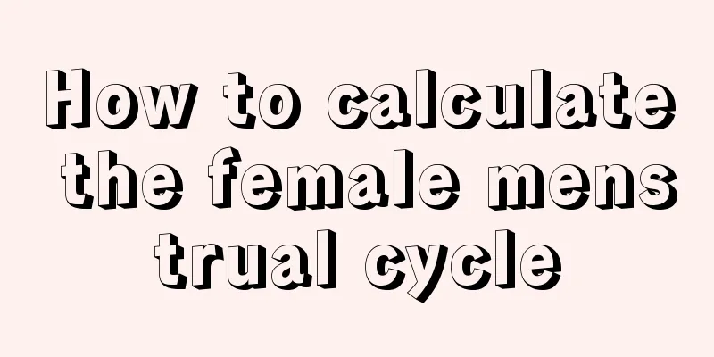 How to calculate the female menstrual cycle