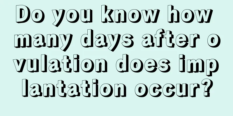 Do you know how many days after ovulation does implantation occur?