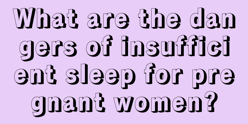 What are the dangers of insufficient sleep for pregnant women?