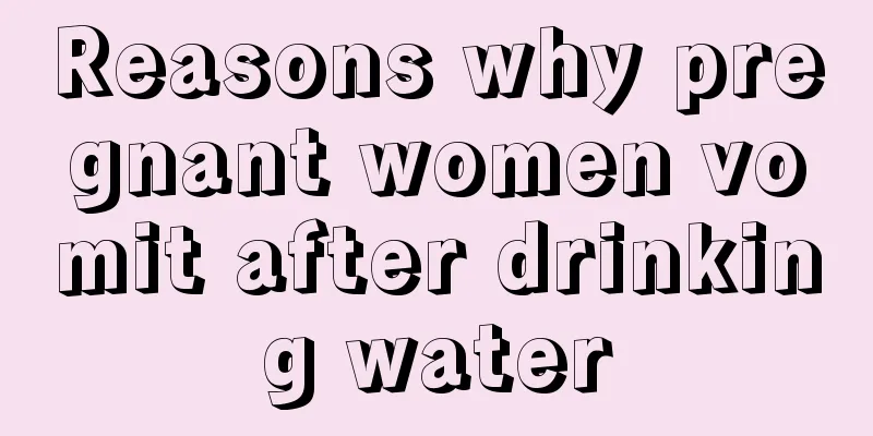 Reasons why pregnant women vomit after drinking water