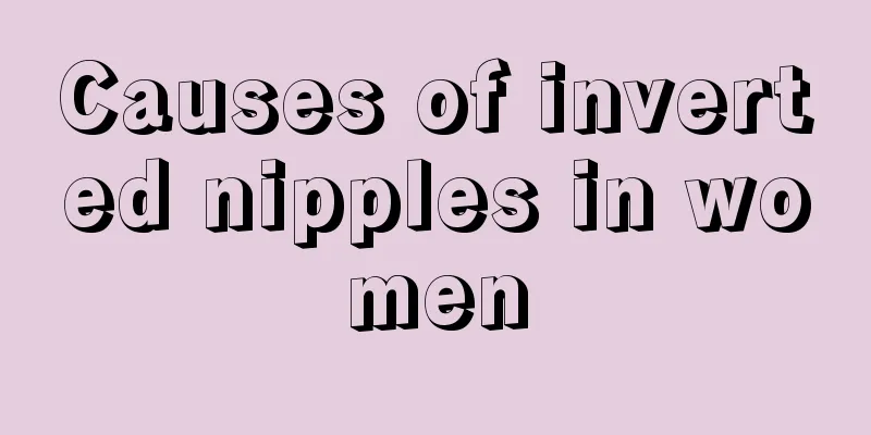 Causes of inverted nipples in women