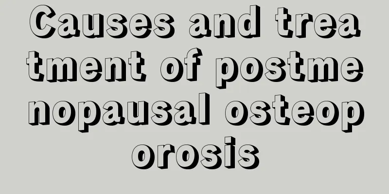 Causes and treatment of postmenopausal osteoporosis