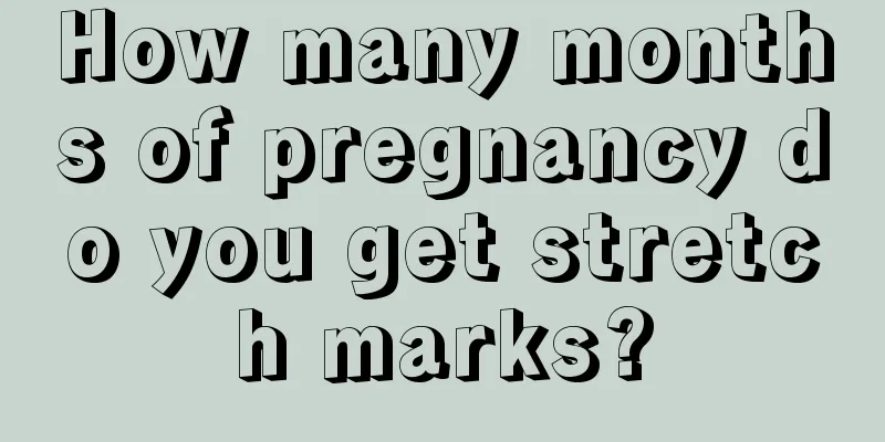 How many months of pregnancy do you get stretch marks?