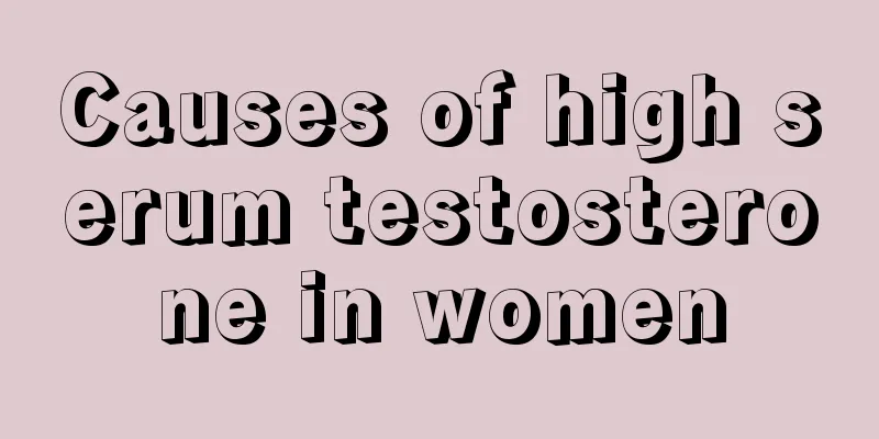 Causes of high serum testosterone in women