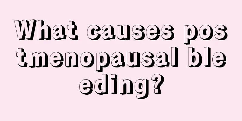 What causes postmenopausal bleeding?