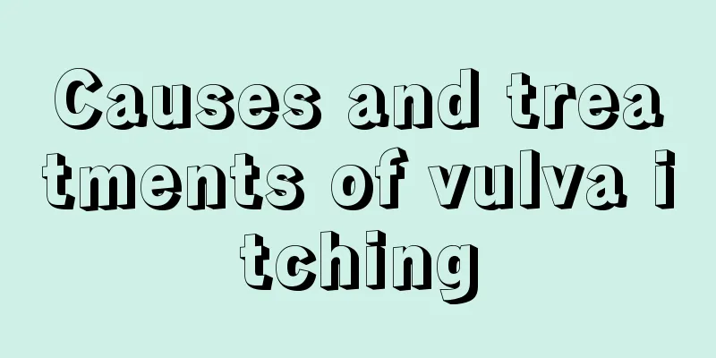 Causes and treatments of vulva itching